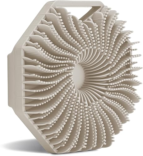 Sud Scrub Exfoliante corporal de silicona antimicrobiana, exfoliante corporal para pieles sensibles, limpiador de ducha ecológico para cuerpo,