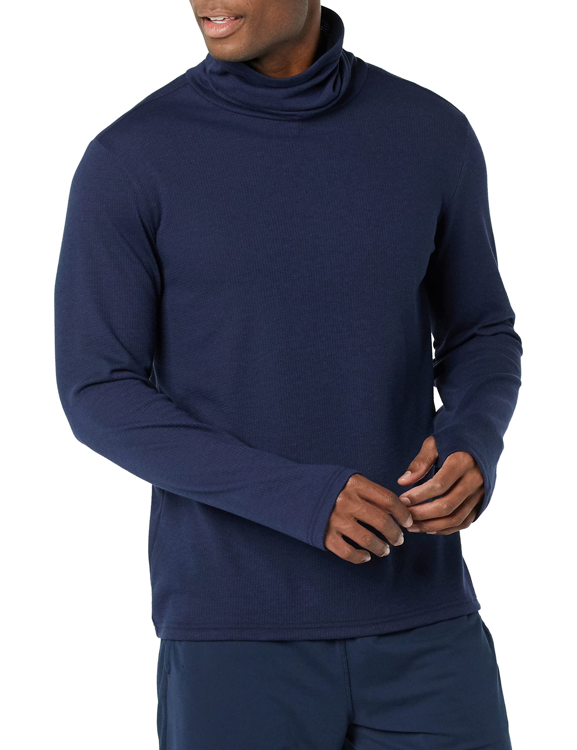 Amazon Essentials Men's Performance Soft Tech Roll Neck Long-Sleeve Shirt