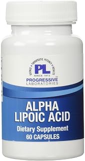 Progressive Labs Alpha Lipoic Acid Supplement, 60 Count