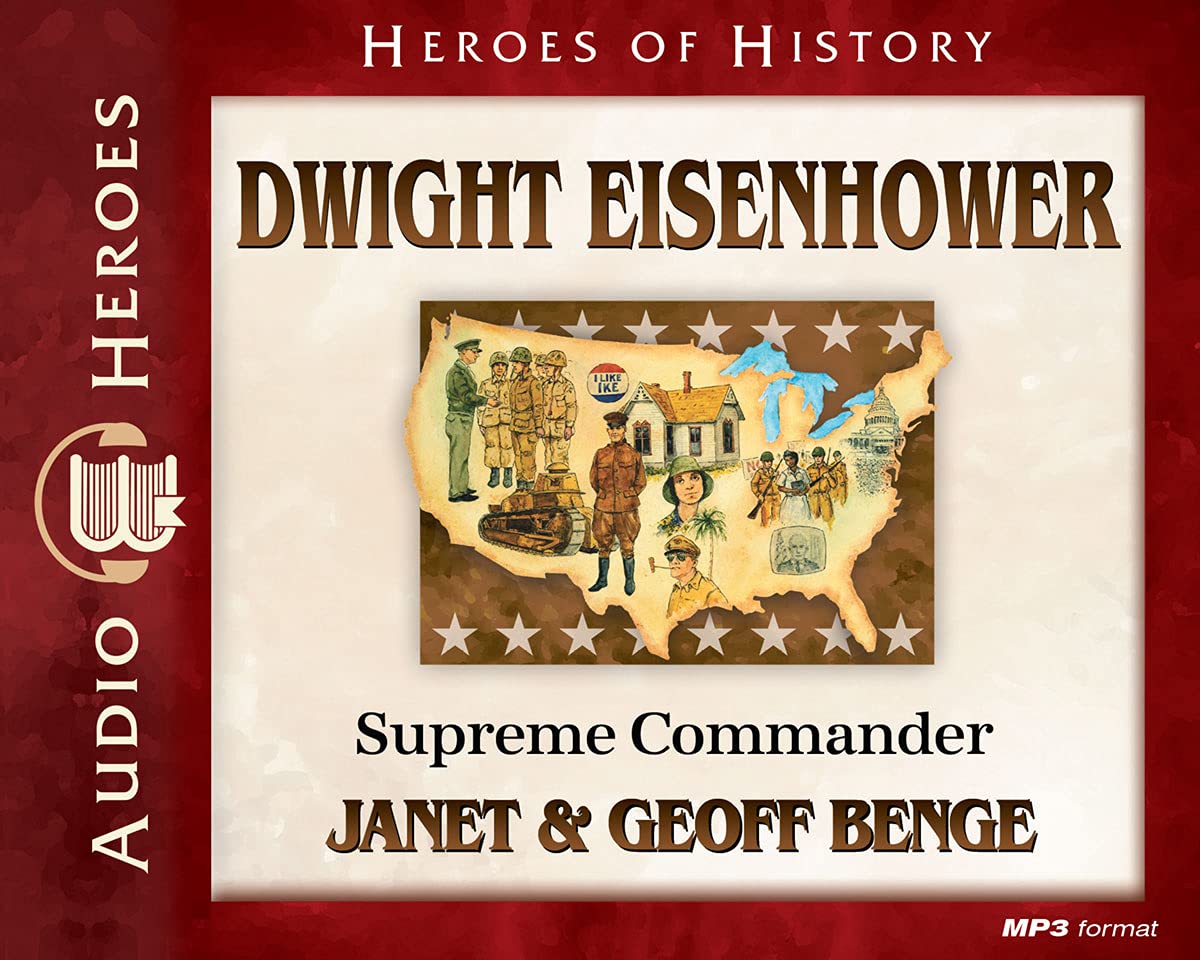 Dwight Eisenhower Audiobook: Supreme Commander (Heroes of History) Audio CD in MP3 format