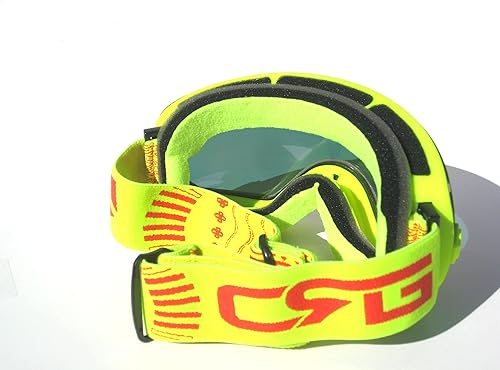 Miniatura 8 de CRG Sports Gafas de esquí 100% protección UV sin marco para hombres, mujeres, adultos, serie T815S-175