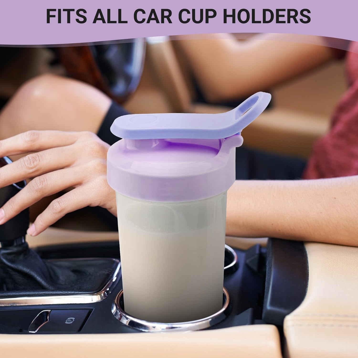 Protein Shaker Cup 12 oz - Food-Grade Shaker Cups for Protein Shakes 12 oz - Small Shaker Cups for Protein Shakes, Leakproof Lid Protein Cups Shaker for Gym-goers & Travelers - Image 7