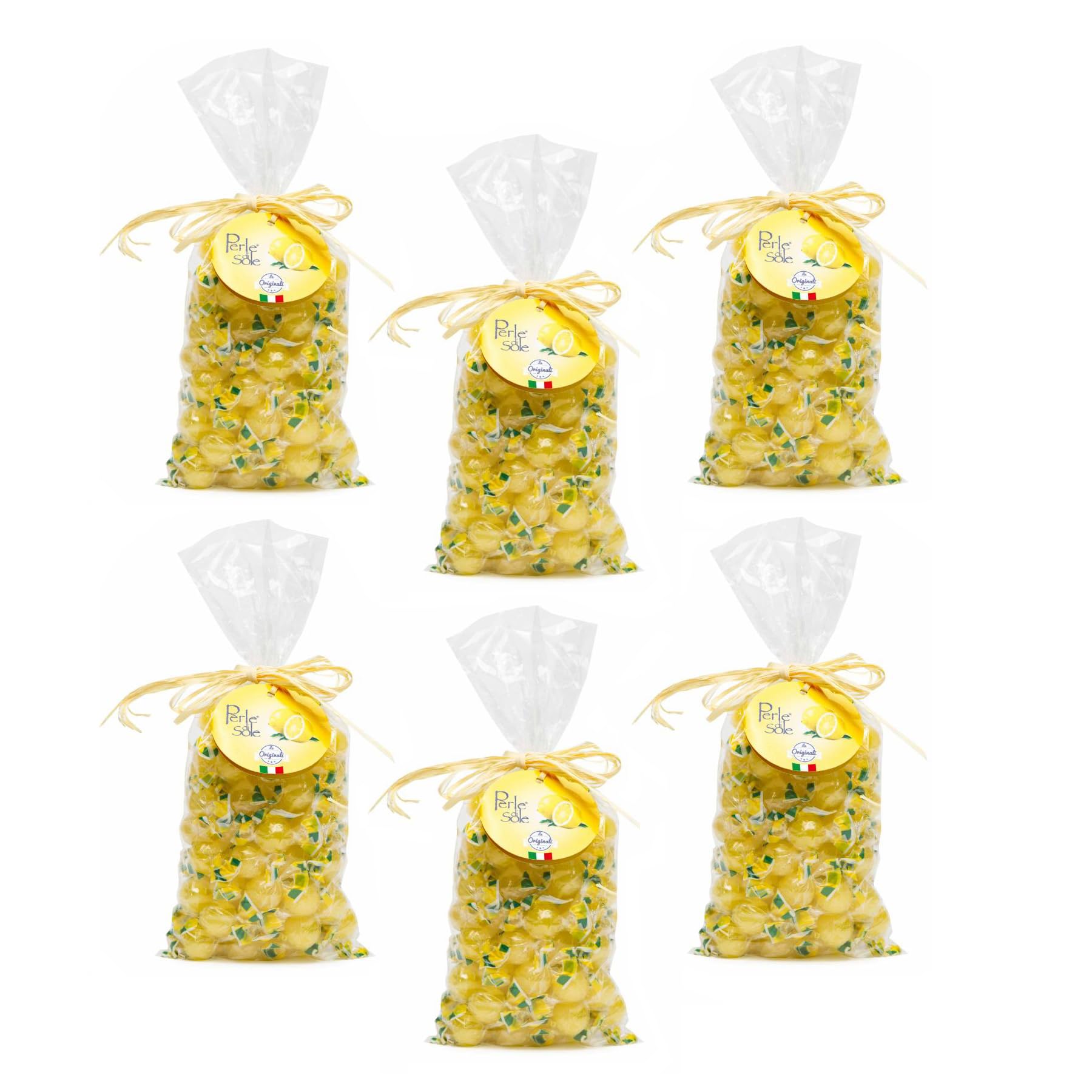 Cukierki o smaku cytrynowym 500 g - Perle di Sole (6)