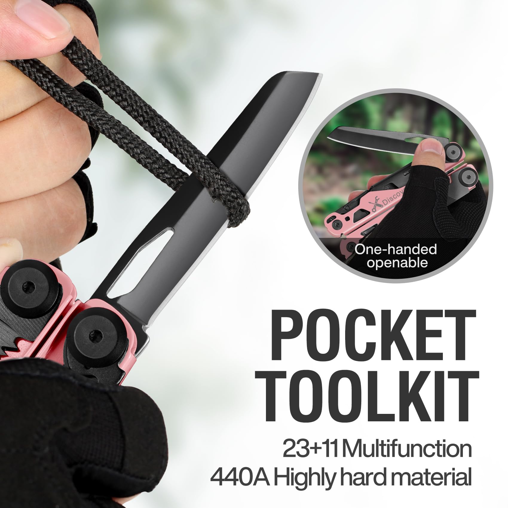 Multitool 23 w 1 z pudełkiem prezentowym Premium, śrubokręty, piły, śrubokręty, otwieracze do butelek, szczypce, nóż kempingowy, fajne gadżety dla mężczyzn, najlepszy prezent dla chłopaka, syna