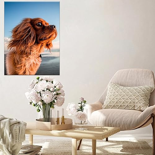 Miniatura 4 de XINYIMAI Impresiones en lienzo personalizadas con tus fotos, arte de pared personalizado de imagen a lienzo, impresiones fotográficas personalizadas