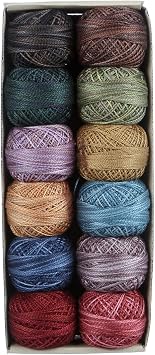 Valdani Perle Cotton 12 - Scrap Basket Collection- Designer Kim Diehl