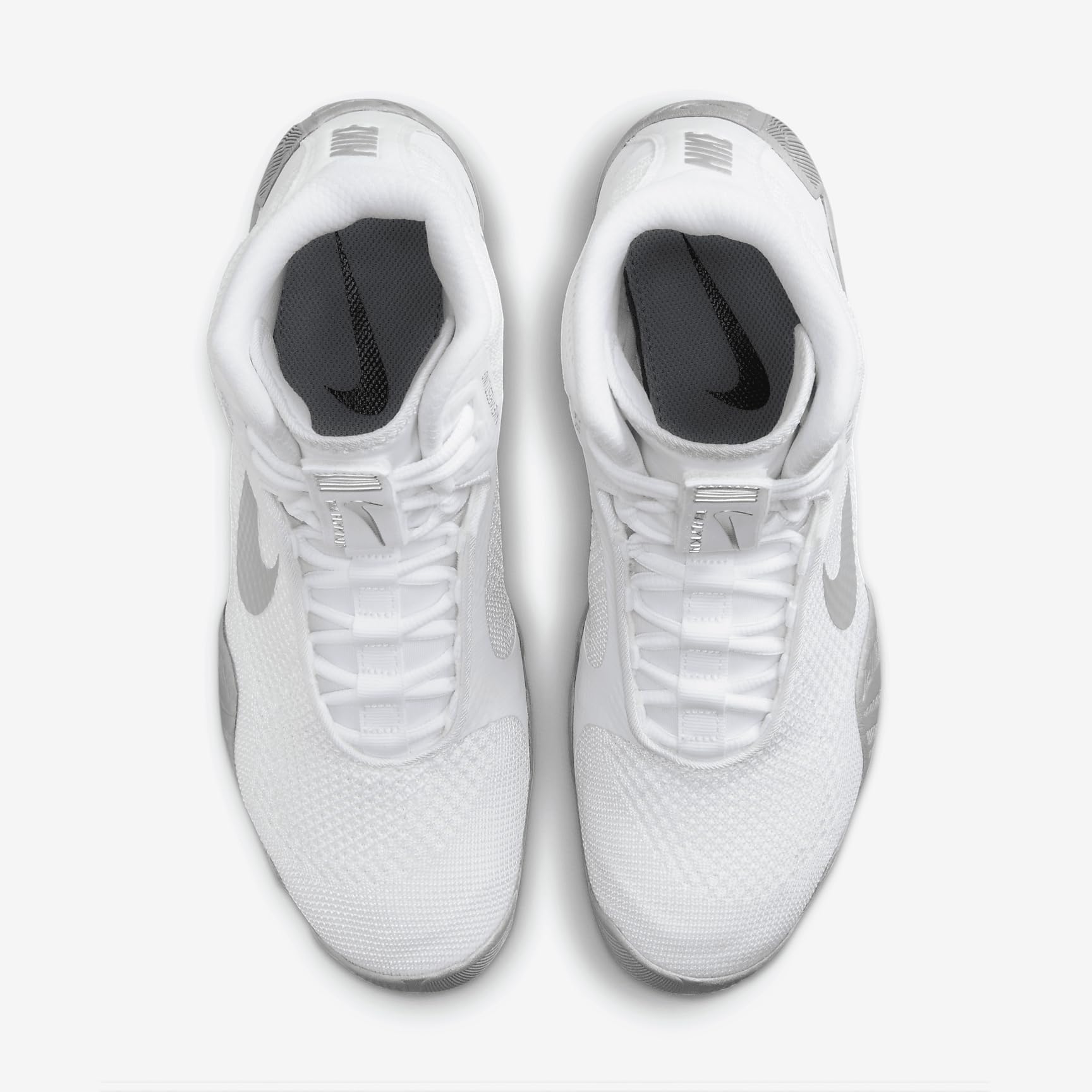 Nike Tawa CI2952-100, scarpe da wrestling da uomo, bianco/argento metallizzato, colore: bianco