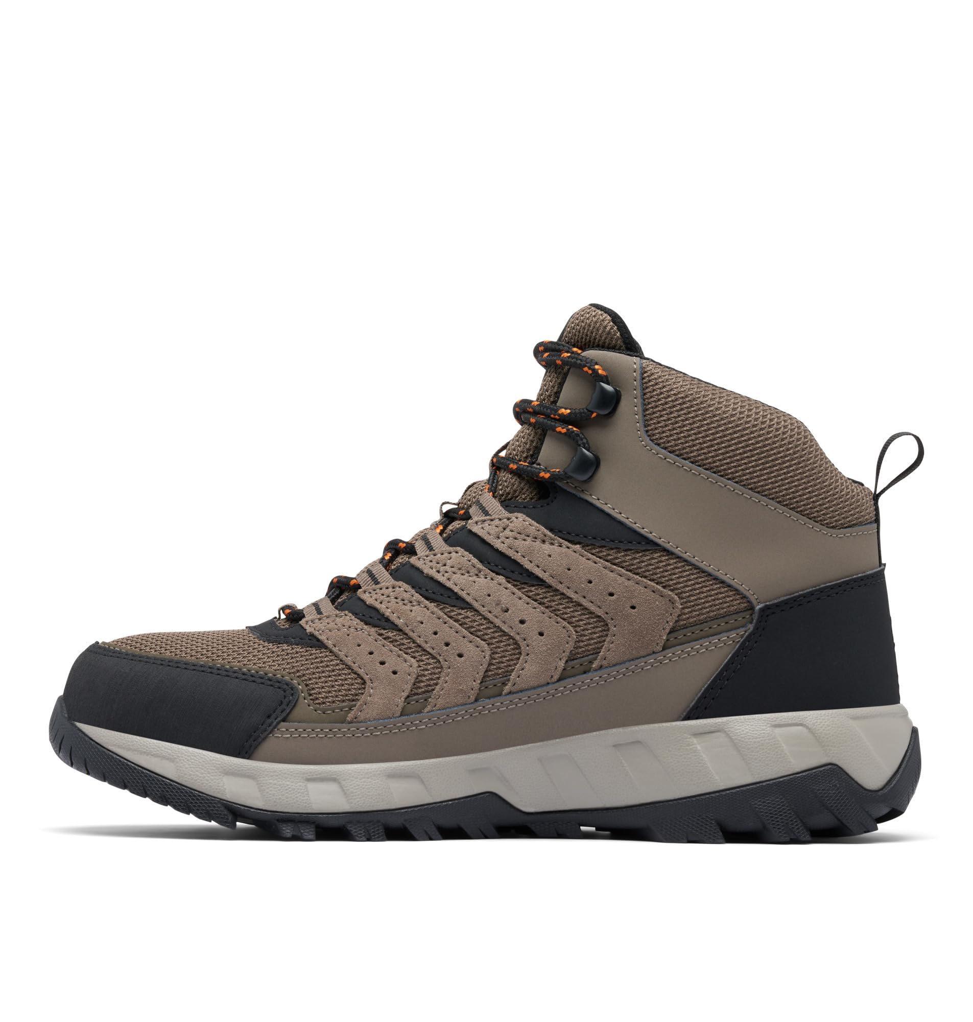 Columbia Męskie wodoodporne buty trekkingowe Strata Trail Mid, Mud Desert Sun, 47 EU