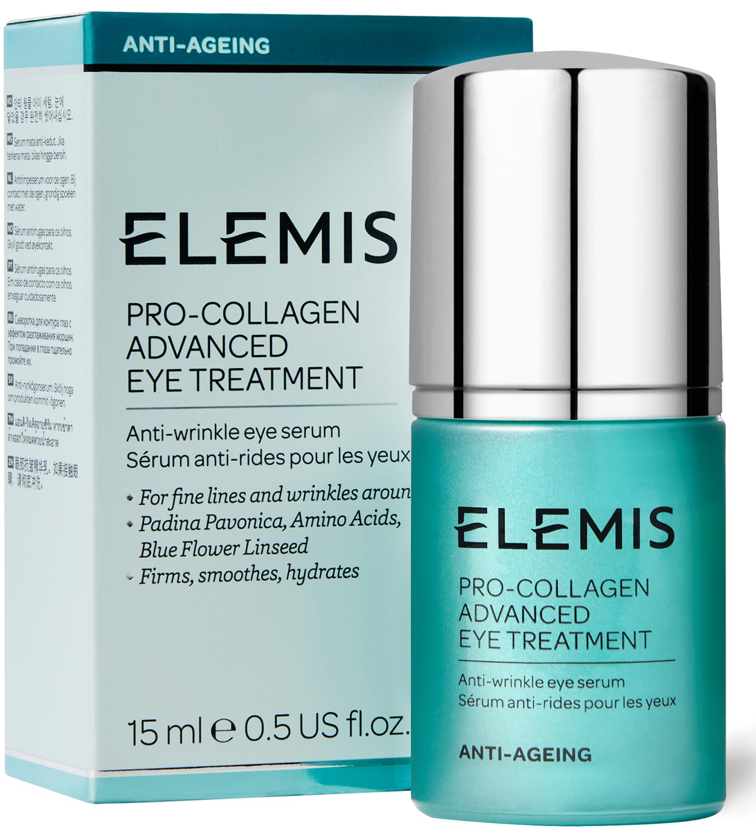 ELEMIS Pro-Collagen Advanced Eye Treaent, sérum antiarrugas para ojos 15 ml