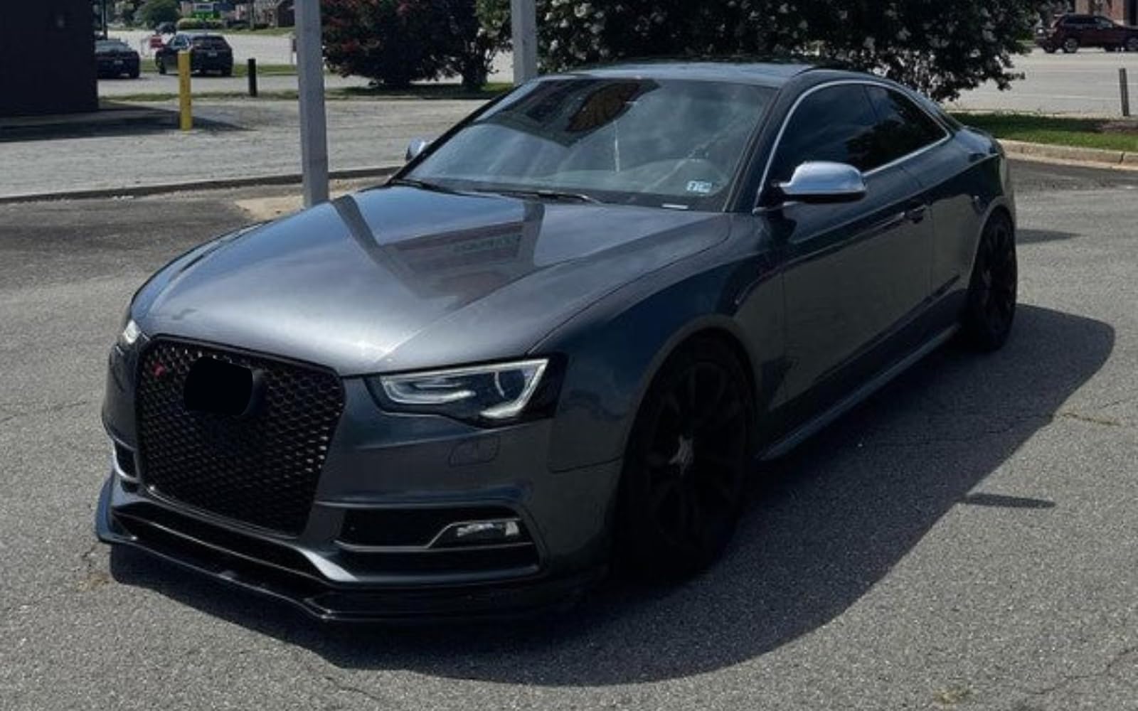 Mptuned Griglia nera lucida completa con/senza PDC compatibile per Audi A5 8T Facelift 2012 2013 2014 2015