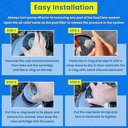 Miniatura 7 de Cartucho mineral de repuesto Nature2 Duoclear 45 W28002 W26002 para todos los Zodiac Duoclear y Nature2 Fusion, Fusion Soft, Vision Pro System