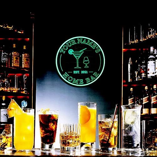 Miniatura 5 de Letrero de neón personalizado, barra de cerveza de cóctel, luz de barra de neón personalizada, decoración de pared, letreros LED iluminados para