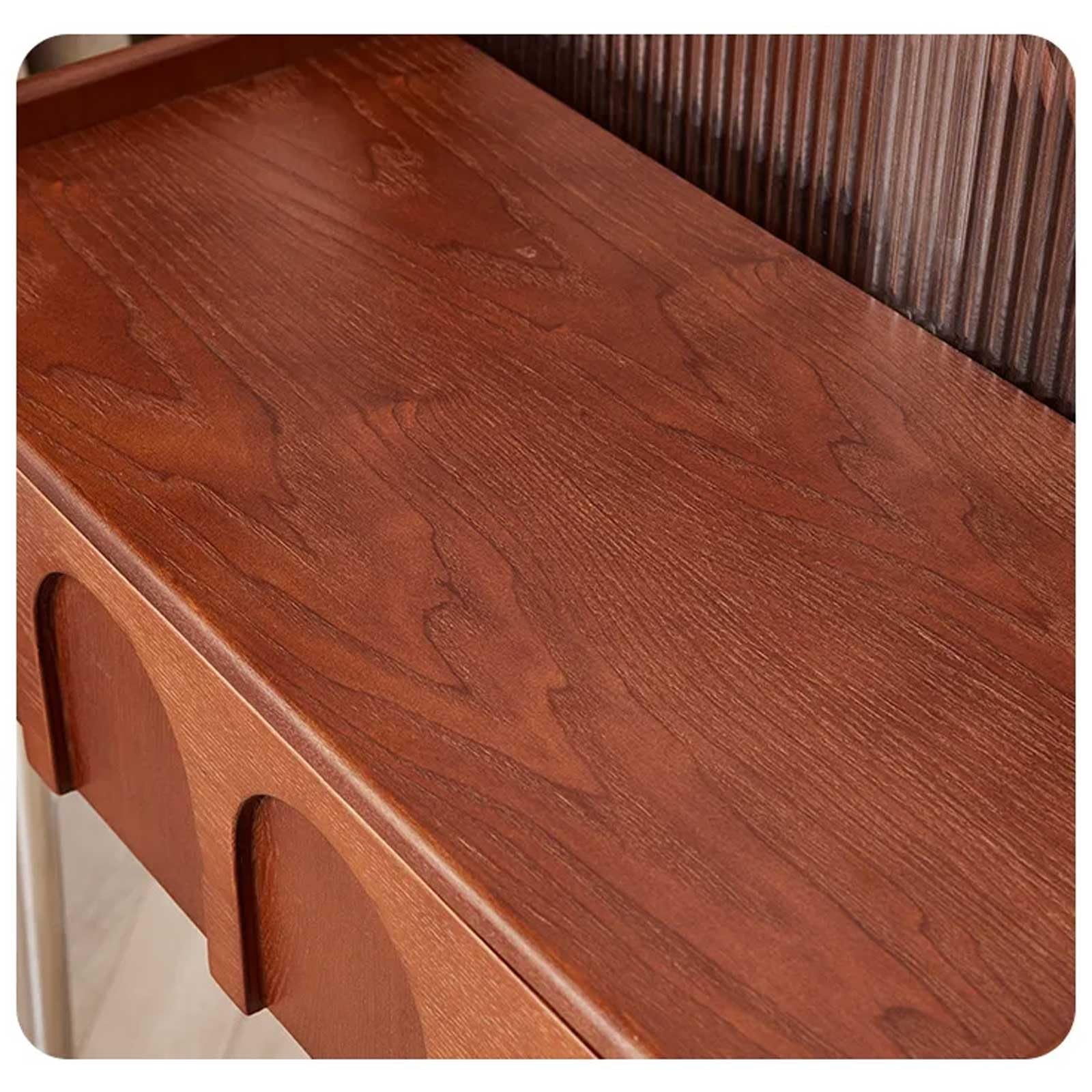 Dressing Table Drewniana toaletka do makijażu w stylu vintage z lustrem Mała toaletka Sypialnia Toaletka do makijażu Organizatorzy Meble do sypialni Makeup Wardrobe(60cm)