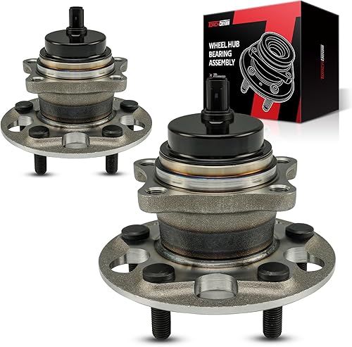 Miniatura 52 de Conjunto de cojinetes de buje de rueda delantera Torchbeam 513347 para Mazda CX-5 2013-2022, 2014-2021 Mazda 6 Rodamiento de rueda de 5 lengüetas