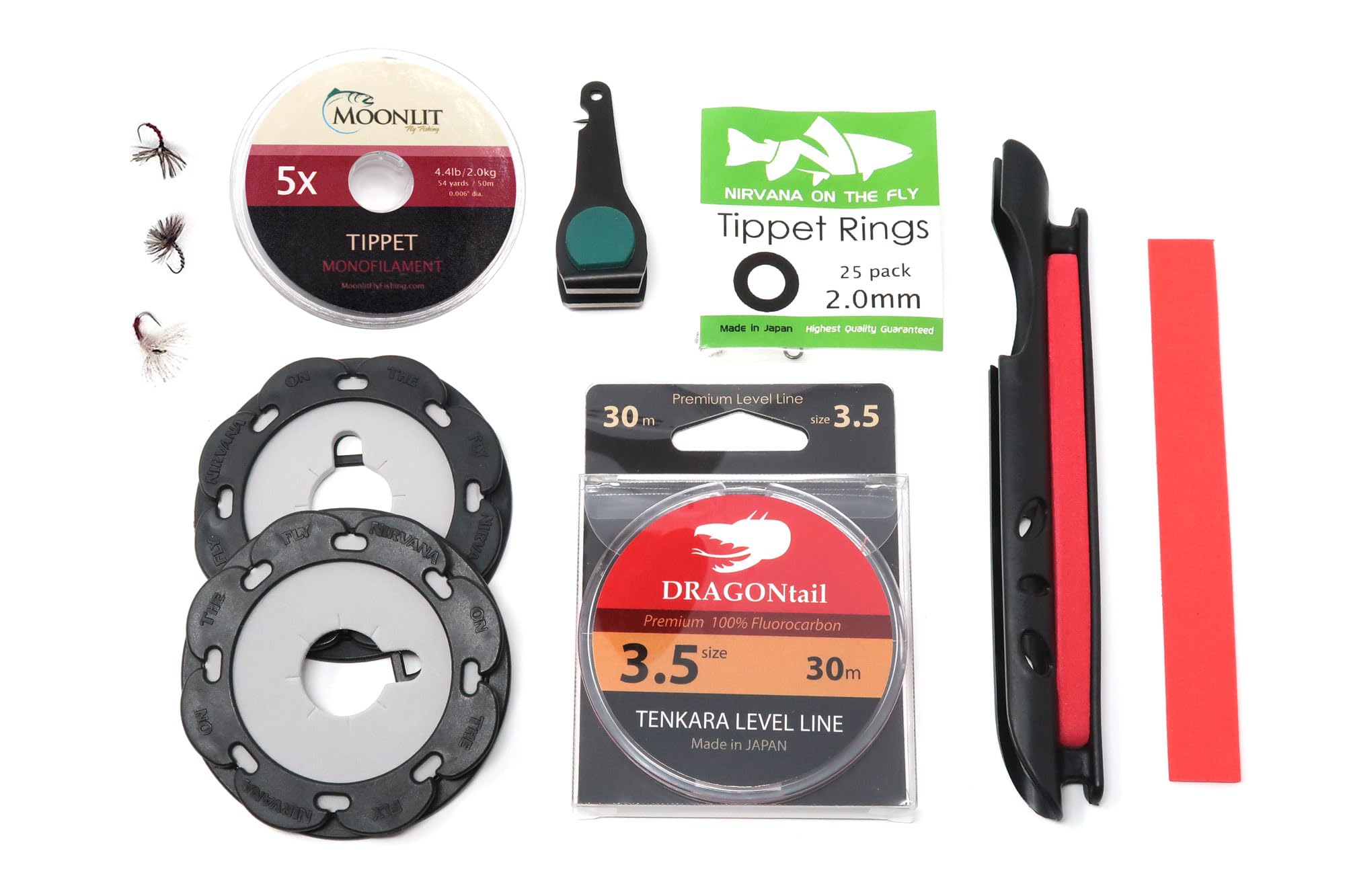 Dragontail Ultimate Tenkara Level Line Starter Kit Größe #3.5 Tenkara Kit