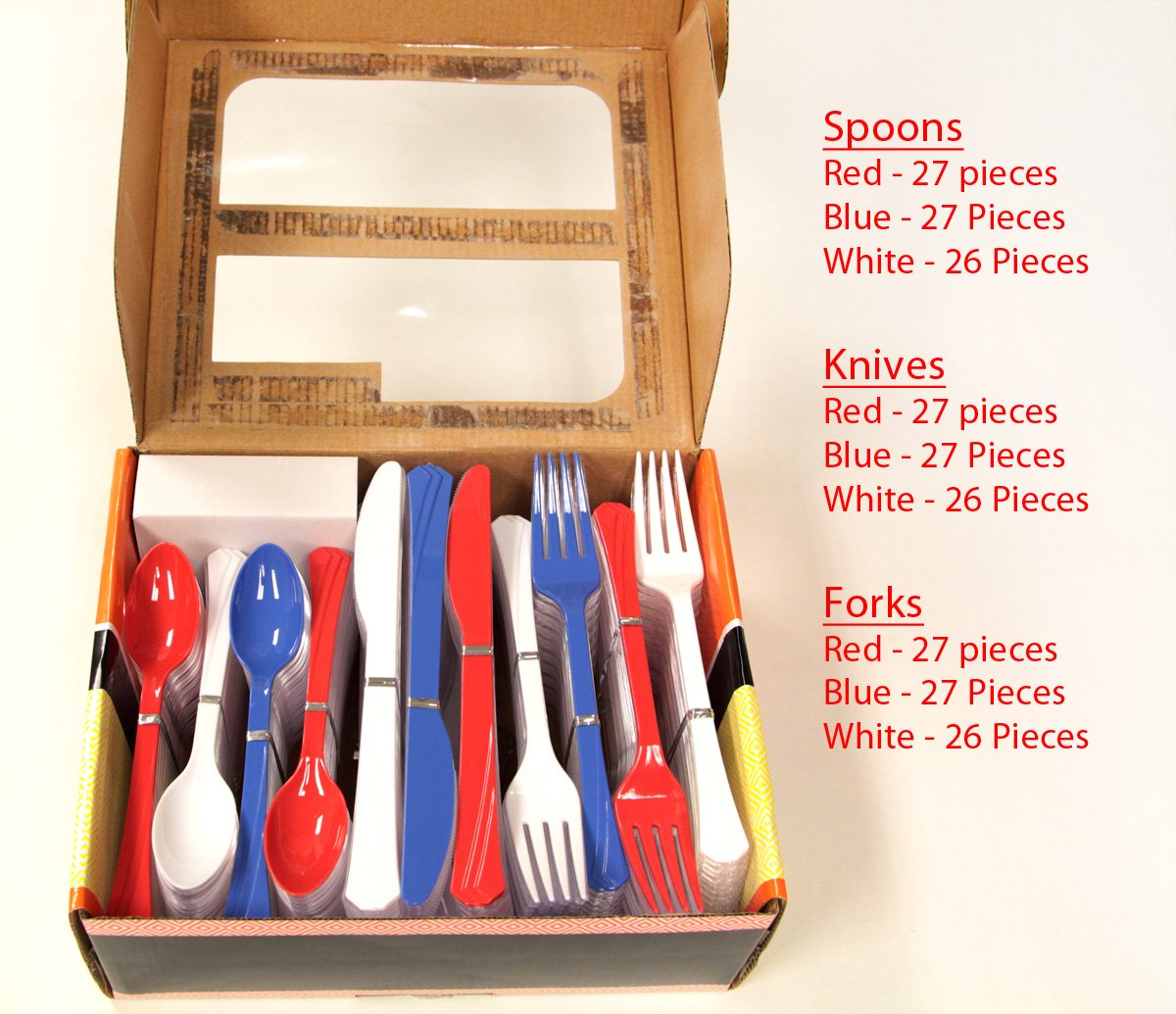 Amazon.com: Nicole Home Collection Plastic Combo Box | Red