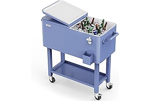 VINGLI 80 Quart Outdoor Cooler Bar