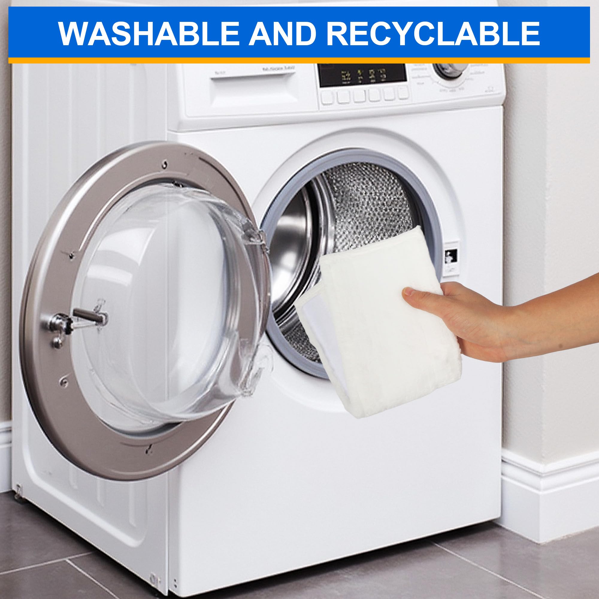 10 Pièces Chiffons de Rechange en Microfibre Compatible avec SC1, SC2, SC3, SC4, SC5, Bonnettes Microfibres Nettoyeurs à Vapeur, Vapeur Karcher Easyfix
