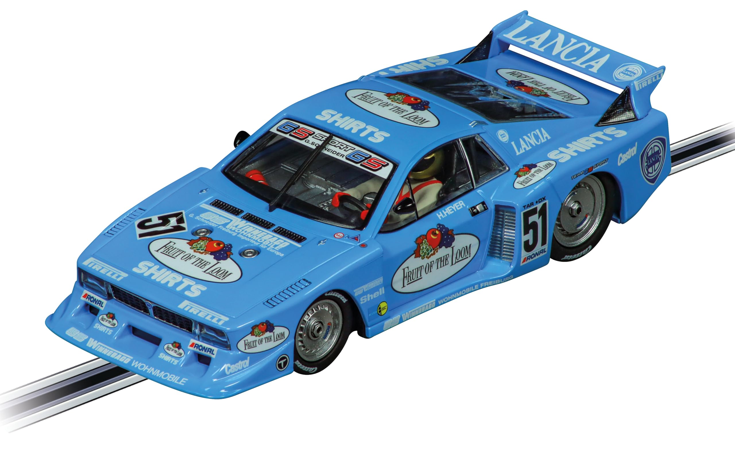 Carrera Evolution 20027790 Carrera EVOLUTION Chevrolet Corvette C8.R „No. 4” wyścigówka gotowy do ścigania idealna dla dzieci i dorosłych wierna imitacja w skali 1:32 z funkcją oświetlenia