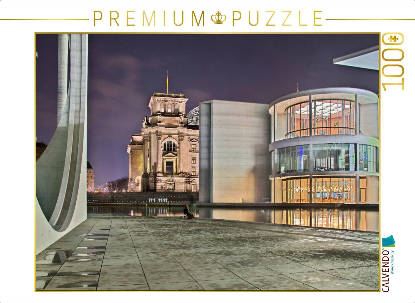 CALVENDO Puzzle Berlin - Abgeordetenhaus 1000 Teile Puzzle quer 1000 Pieces 64 x 48 cm from Michael Allmaier