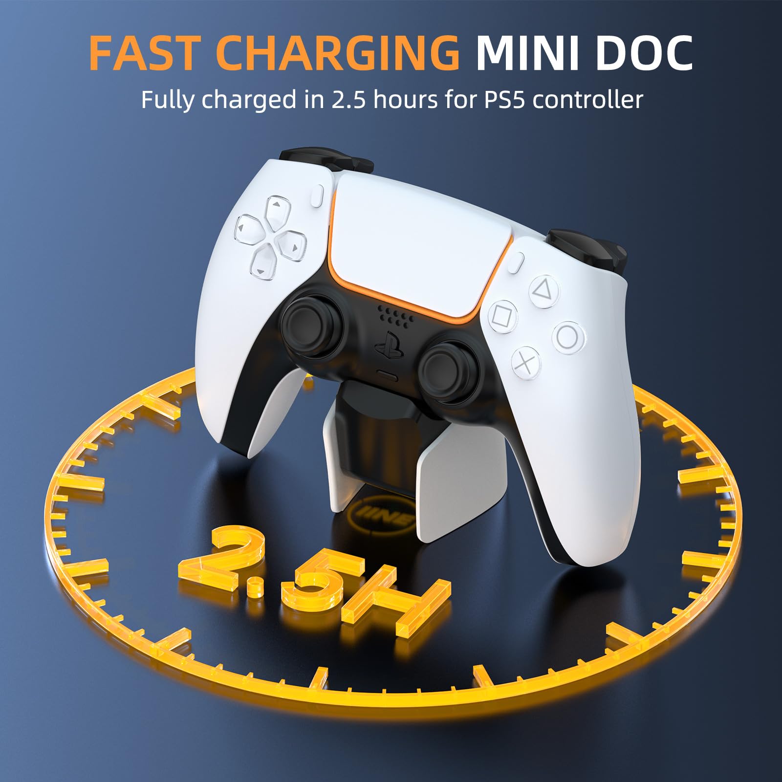Amazon.co.jp: PS5コントローラー用充電ドック、PS5 DualSenseエッジ