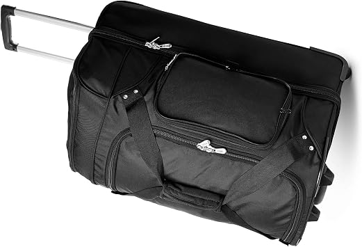NFL Drop Bottom Rolling Duffel Luggage