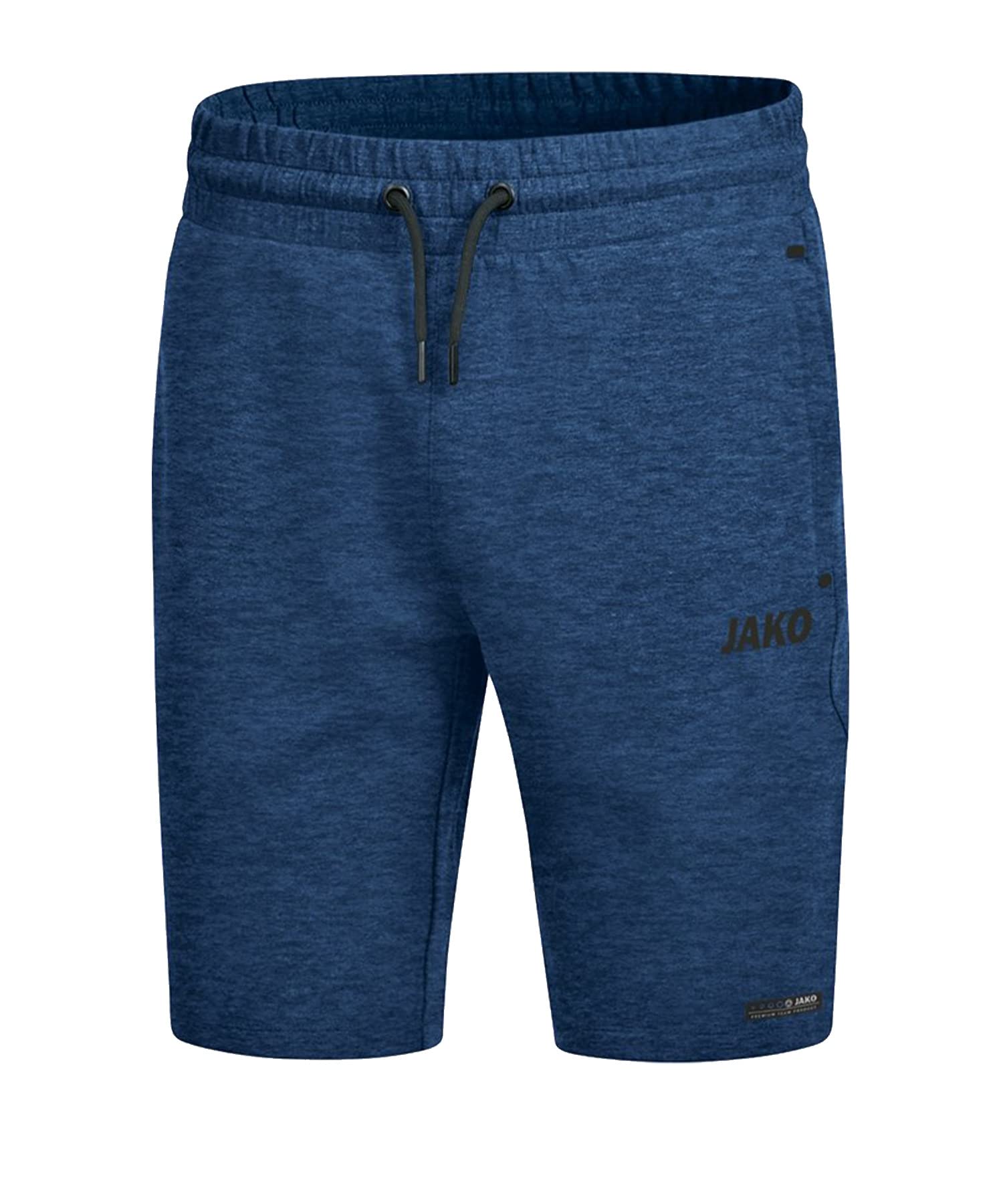 JAKO Women's Premium Basics Shorts, Marine, Mottled, 36