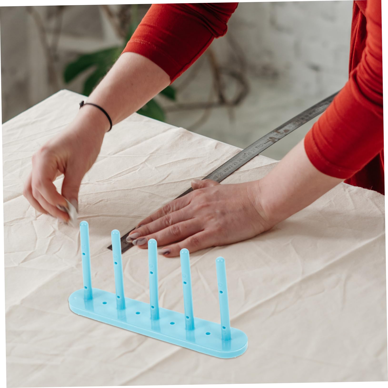 STOBOK Porta Rocchetti in Plastica per Filo da Cucito Solido da 4 Pezzi Organizer per Rocchetti Porta Filo per Riporre Il Filo E Trapuntare