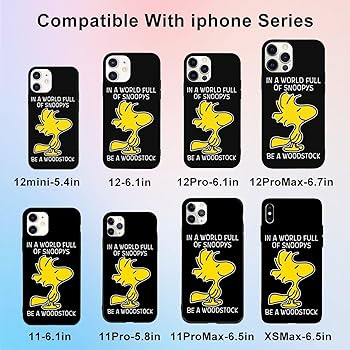 Amazon.co.jp: スヌーピー ウッドストック iPhone 14 用 ケース
