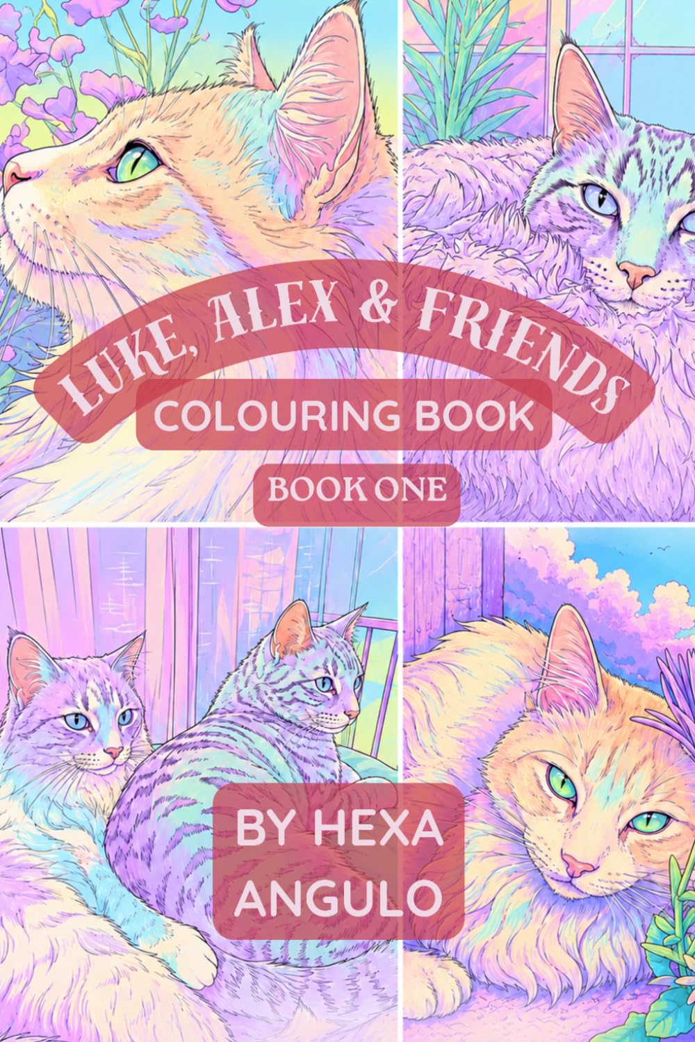 Luke, Alex & Friends Colouring Book: Book One