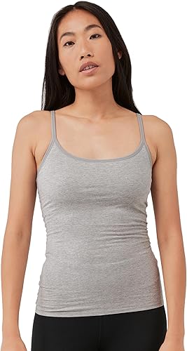 Pact Camisola de algodón para mujer con brasier integrado