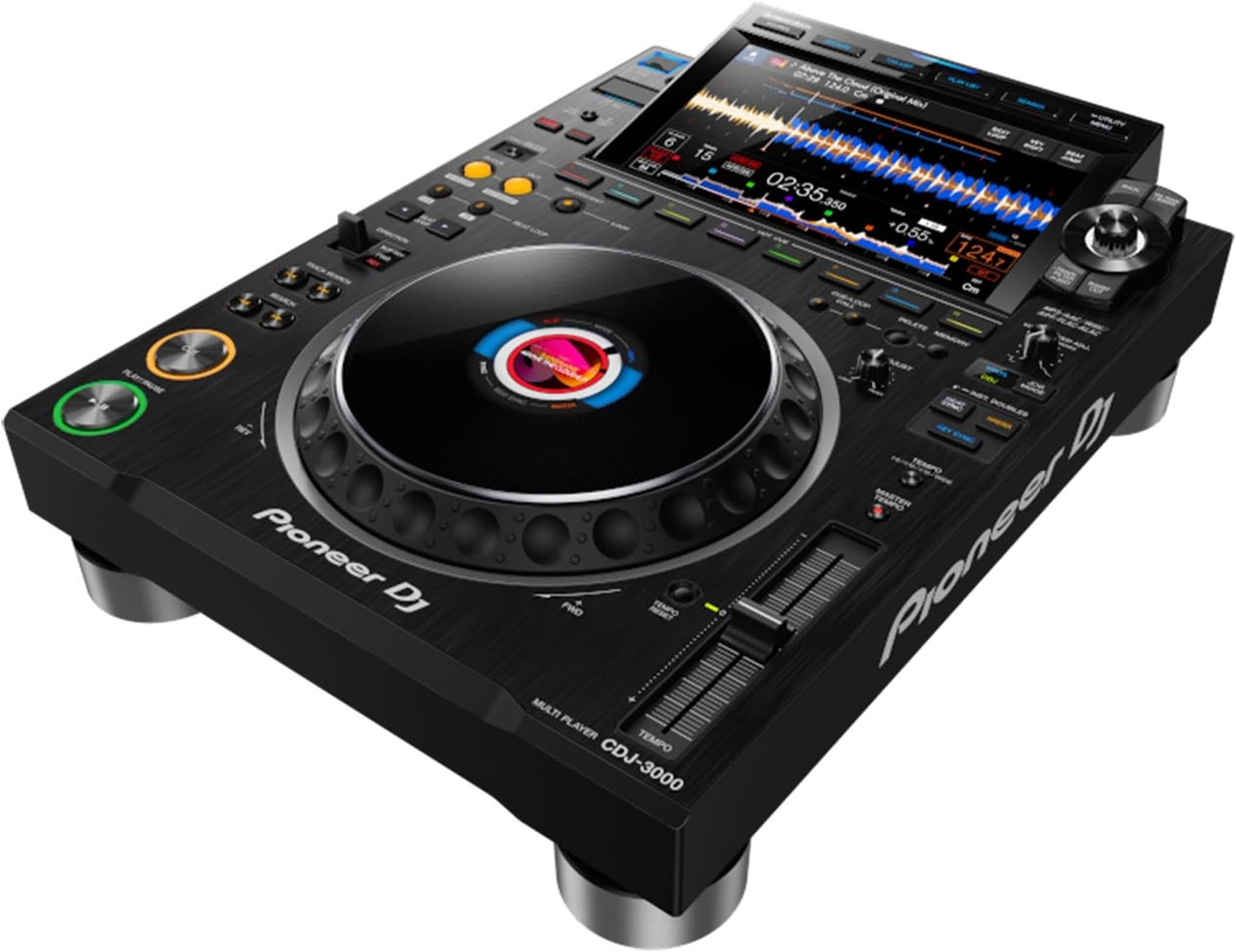 Pioneer Professional DJ Multi Player (Black) w/, Stand Alone in Black (CDJ-3000)