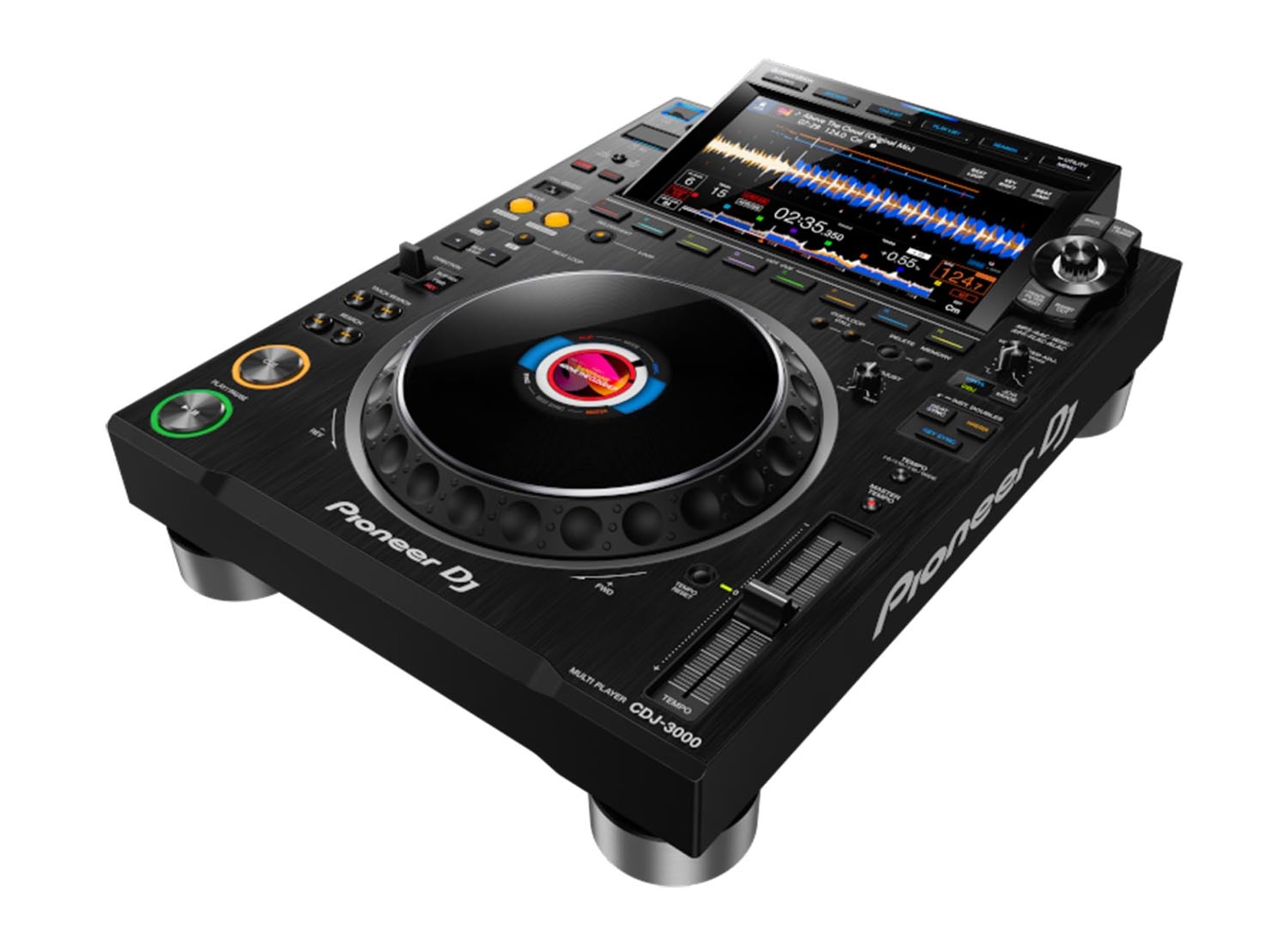 【即決可】Pioneer DJ CDJ-3000(送料込) Pioneer Pro DJ CDJ3000 Professional DJ Multi Player (Black) w/ 9