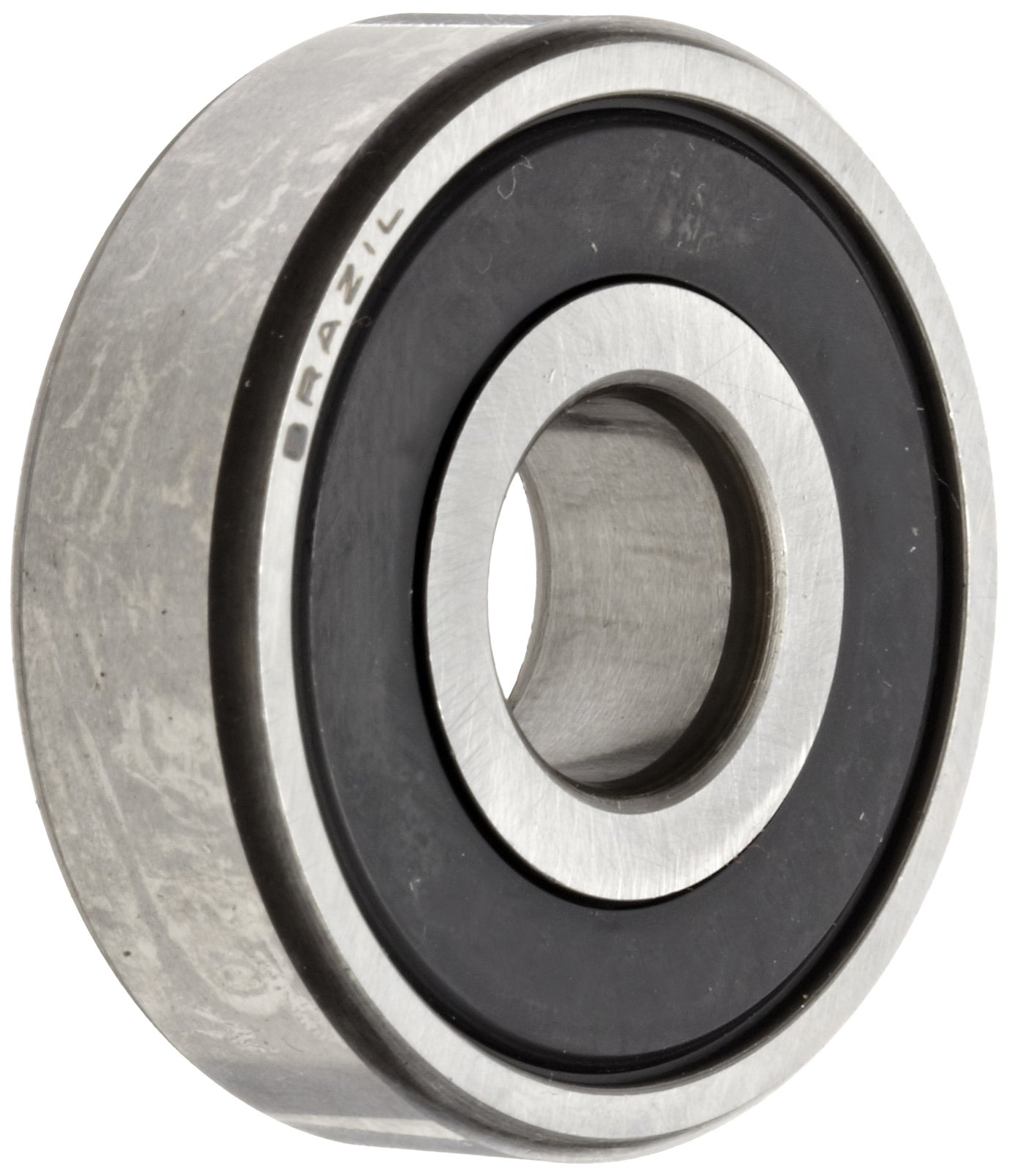 NSK 6202VVC3 Deep Groove Ball Bearing, Single Row, Double Non-Contact Seals, Pressed Steel Cage, C3 Clearance, Metric, 15mm Bore, 35mm OD, 11mm Width, 20000rpm Maximum Rotational Speed, 843lbf Static Load Capacity, 1720lbf Dynamic Load Capacity