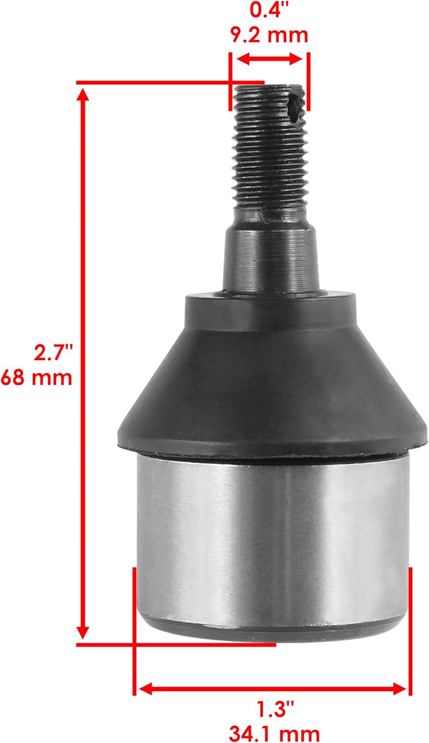 Caltric Front Lower A-Arm Left Right with Ball Joint Compatible with Polaris Ranger Crew 500 4x4 2011 2012 / Ranger 500 4x4 2005-2008 2011-2012