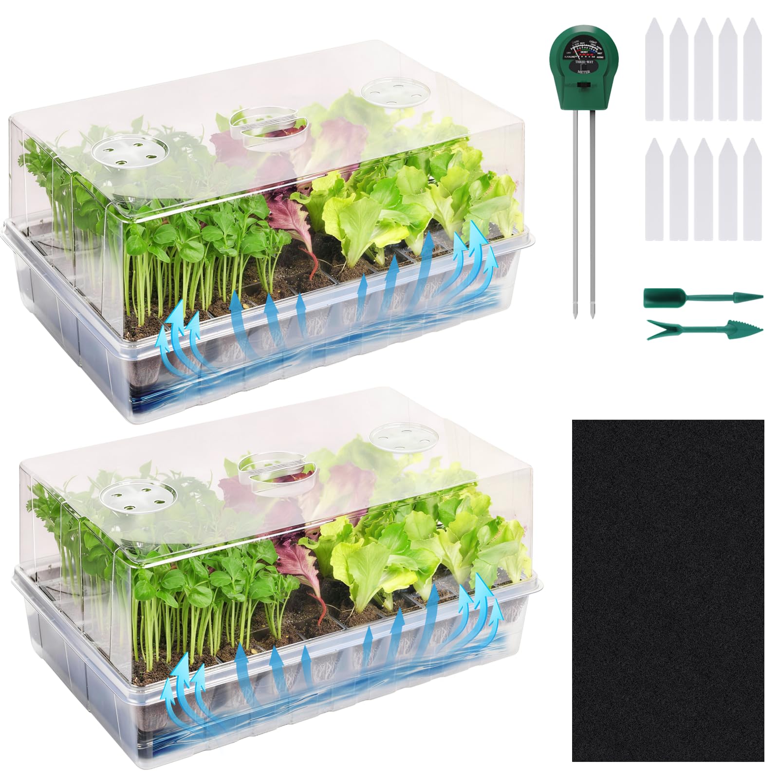 Plateau de démarrage de graines pour créer votre potager maison facilement ce printemps