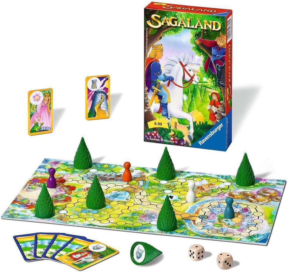 #Juegodemesa Sagaland en alemán (juego no dependiente del idioma) por 7,63€