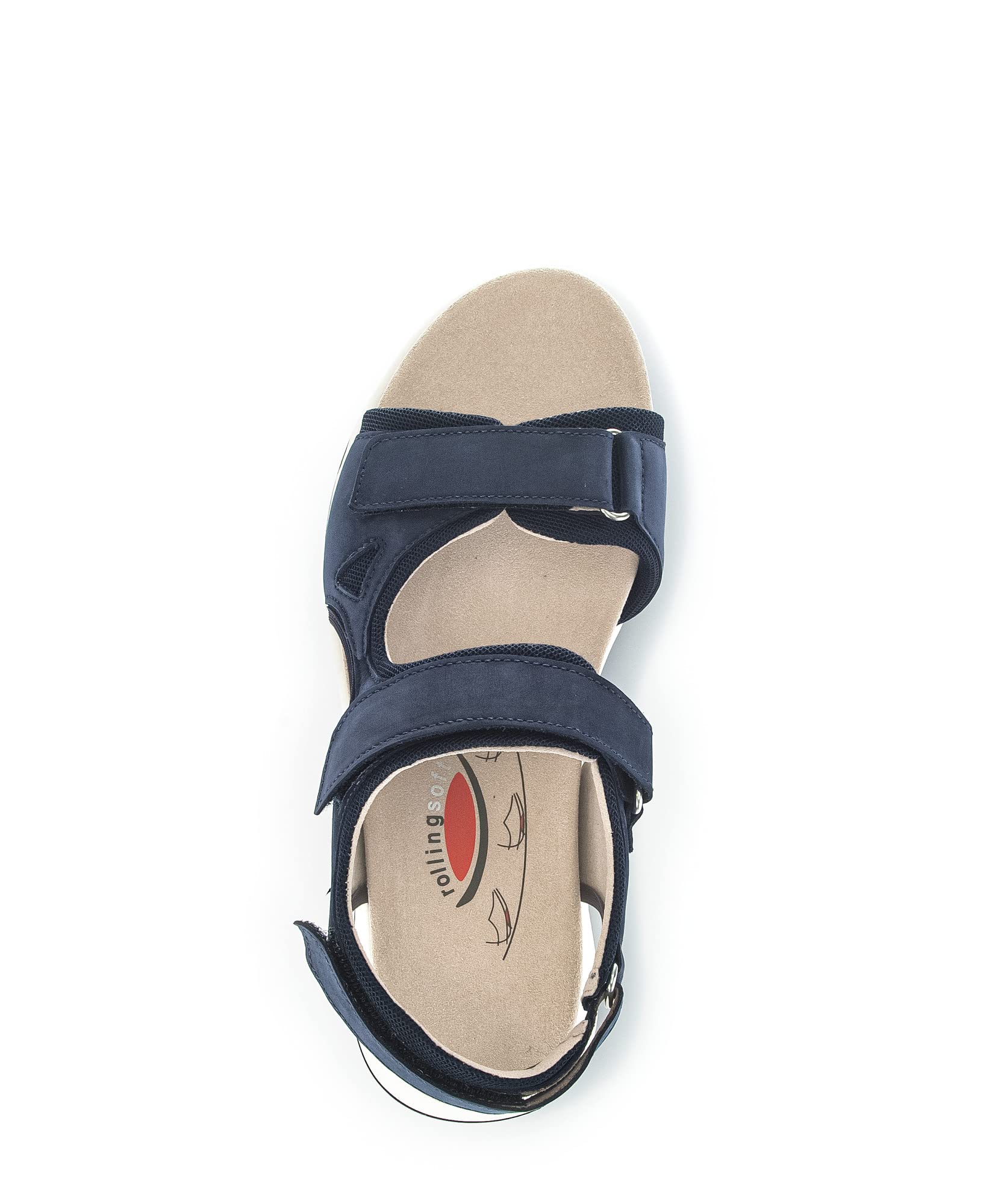 Gabor Damen Riemchensandalen, Frauen Sandalen,Wechselfußbett