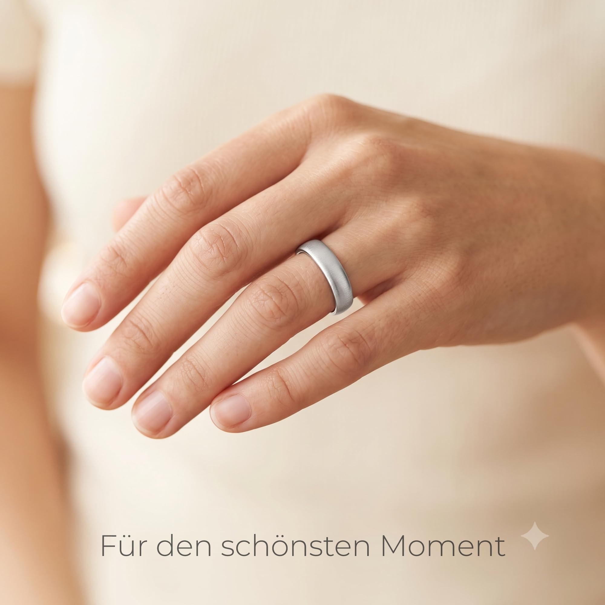 Kolibri Rings 925 Silber Ring Ehering Partnerring Freundschaftsring Unisex - Inkl. Gravur und Etui