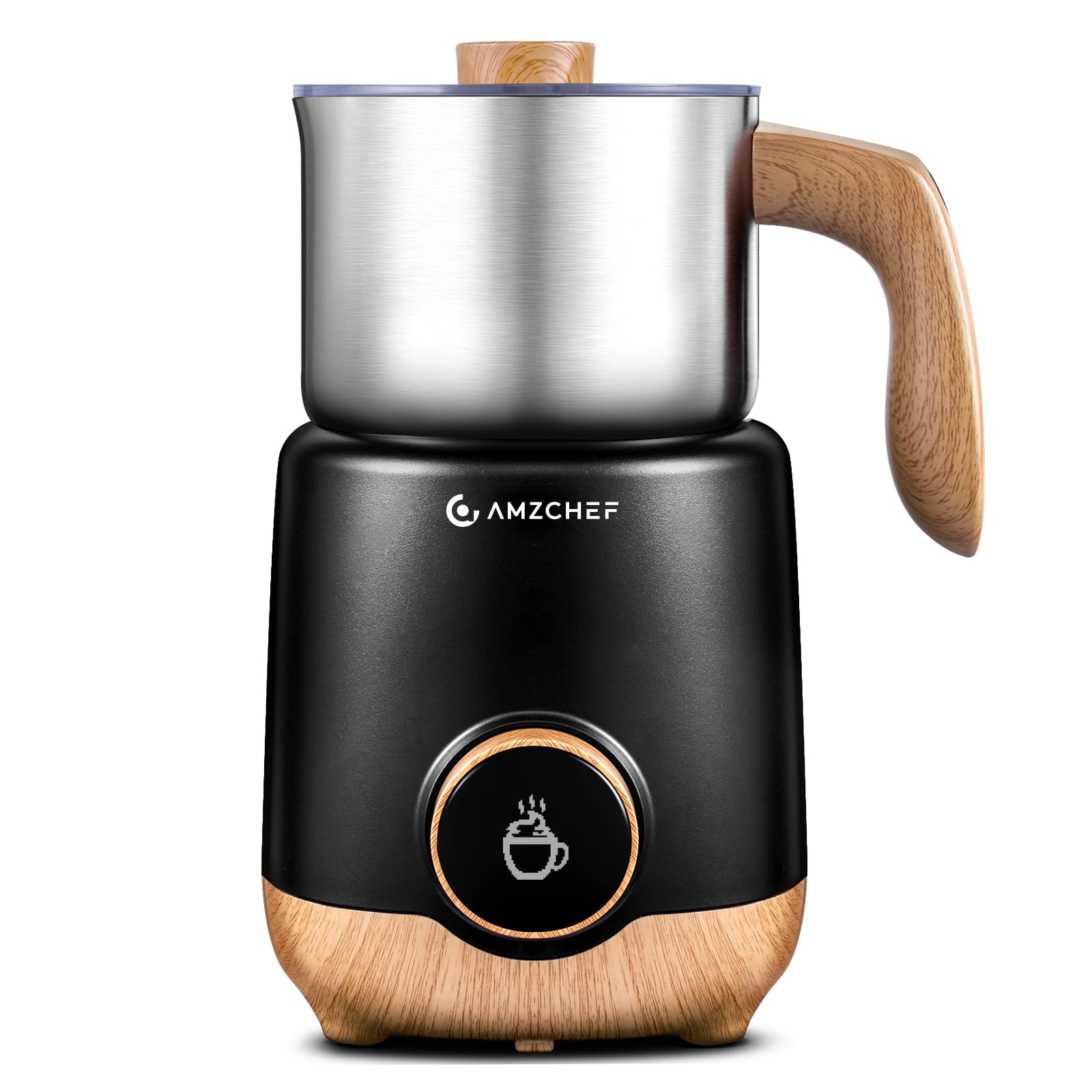 Amazon.com: AMZCHEF 8-IN-1 Milk Frother and Steamer 550 Watts, 21