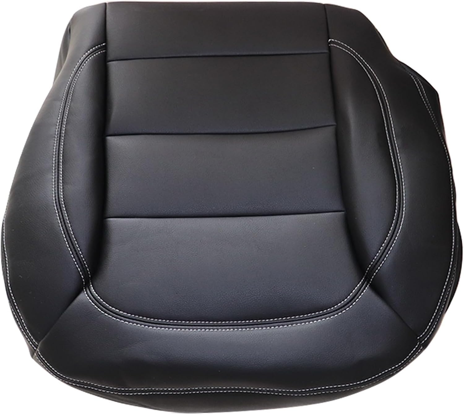 Driver Side Bottom Leather Seat Cover Black Compatible with Mercedes-Benz ML350 ML250 ML400 Sport 2012 2013 2014 2015
