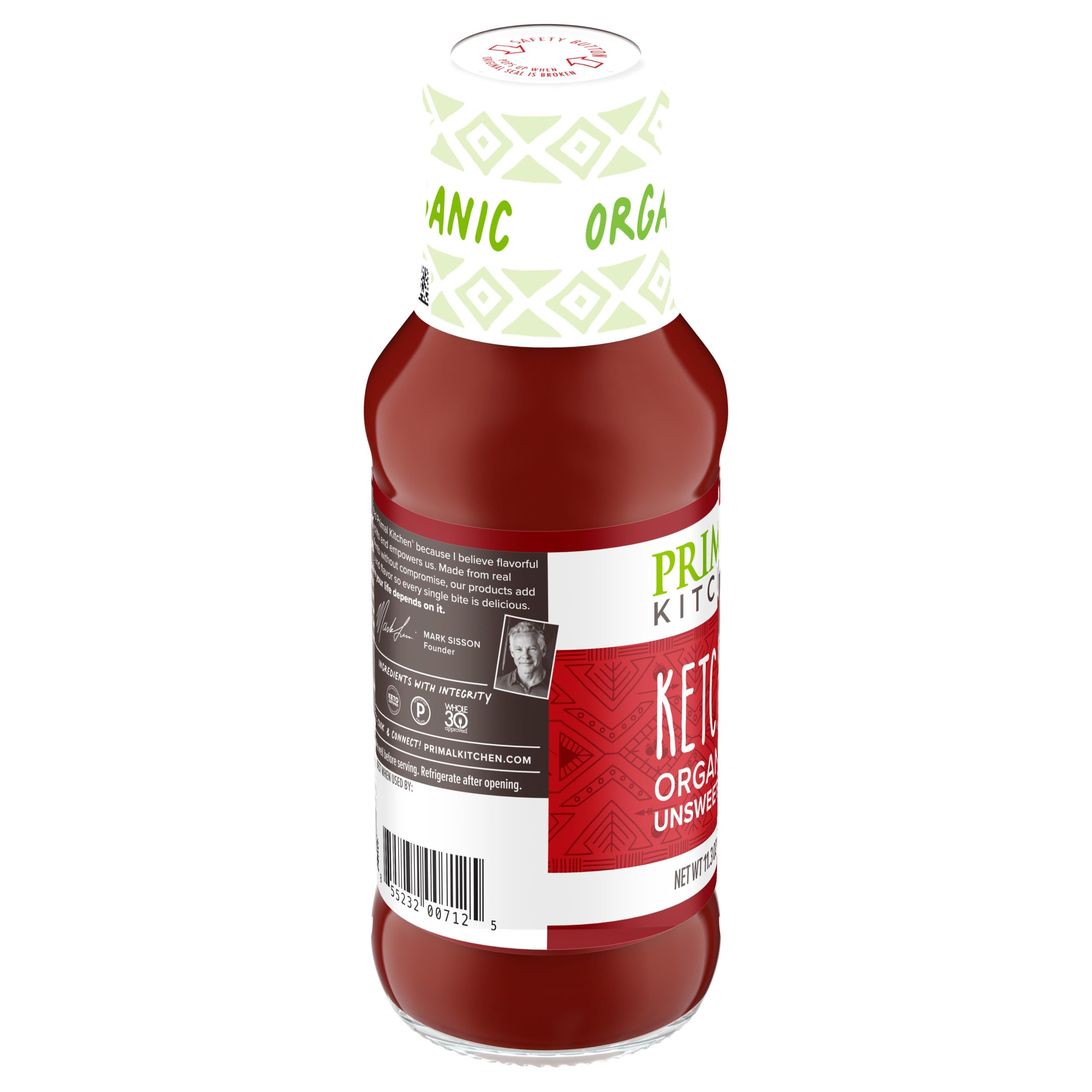 Primal Kitchen Ketchup Unsweetened, 11.3 oz