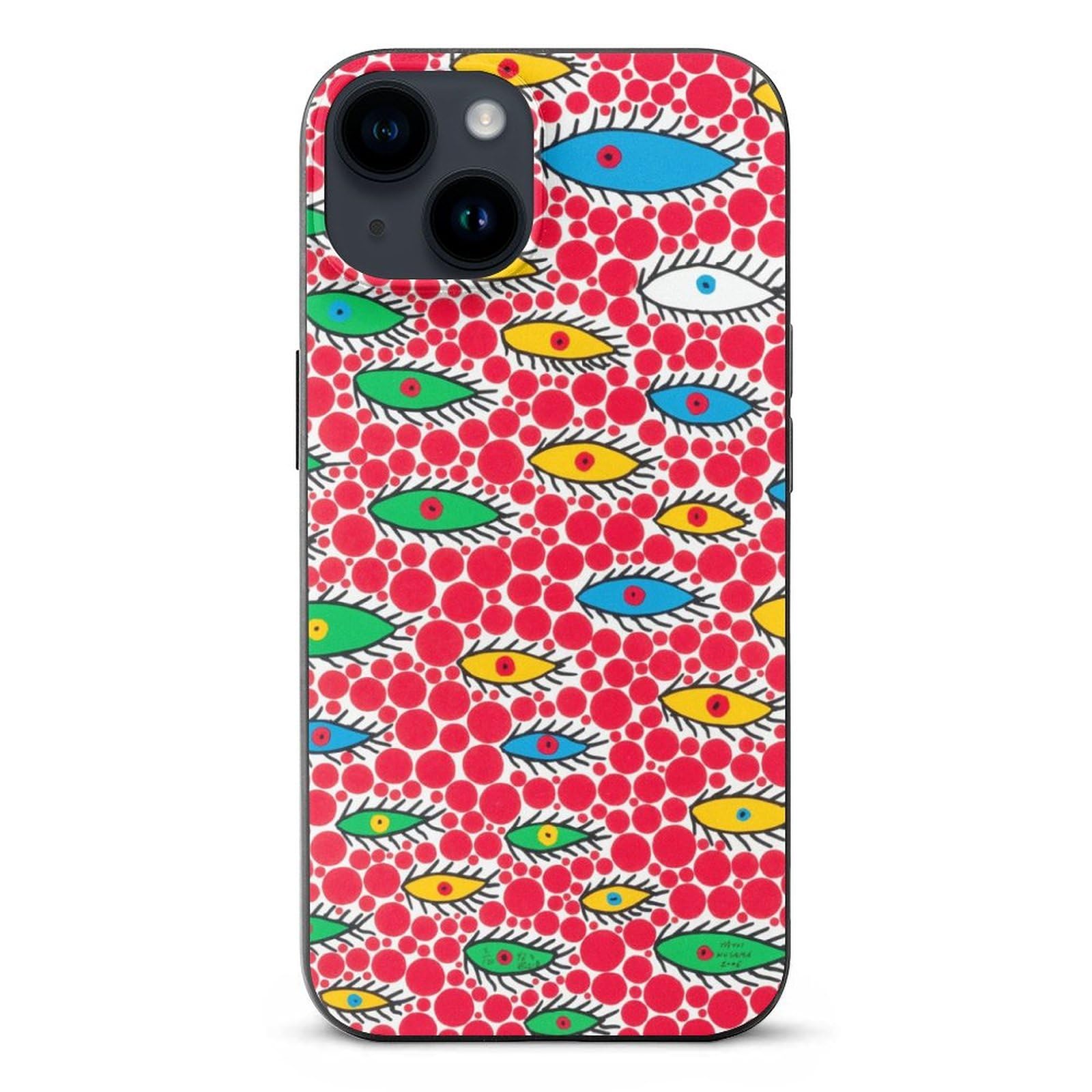 Amazon.co.jp: Yayoi Kusama iPhone 14 Case, Smartphone Case, iPhone