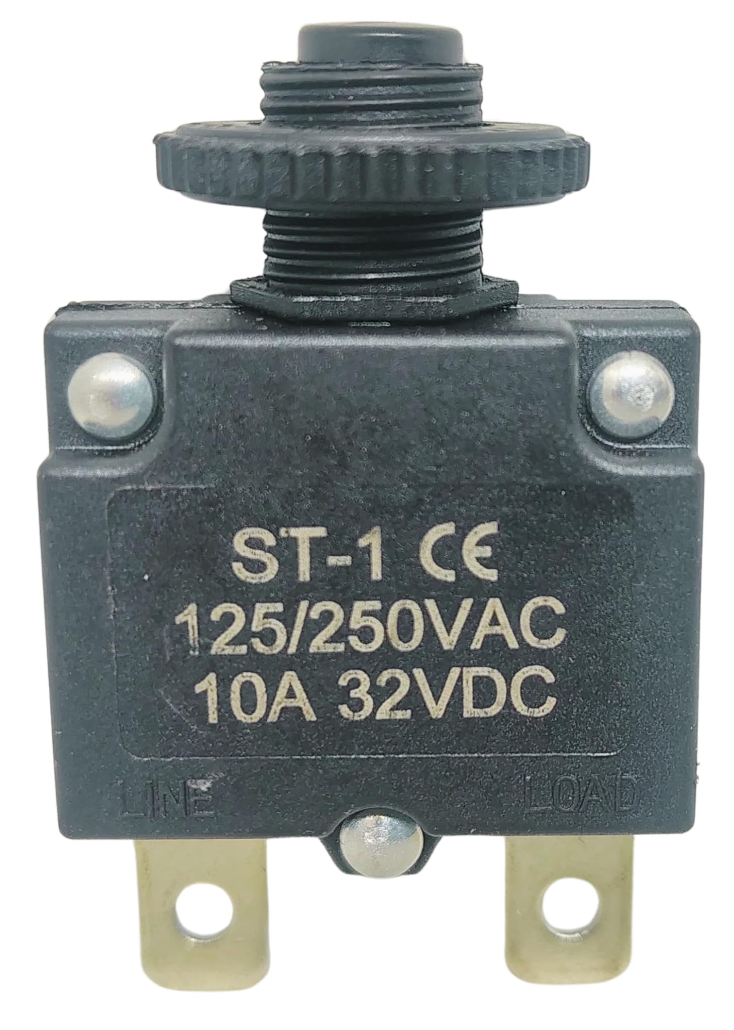10 Amps MCB 10a mcb 10amp 10 amp 10 a mcb circuit breaker Over Load Protector with Push to Reset Switch - 1 Load Switch 28mm x 9mm-image-22