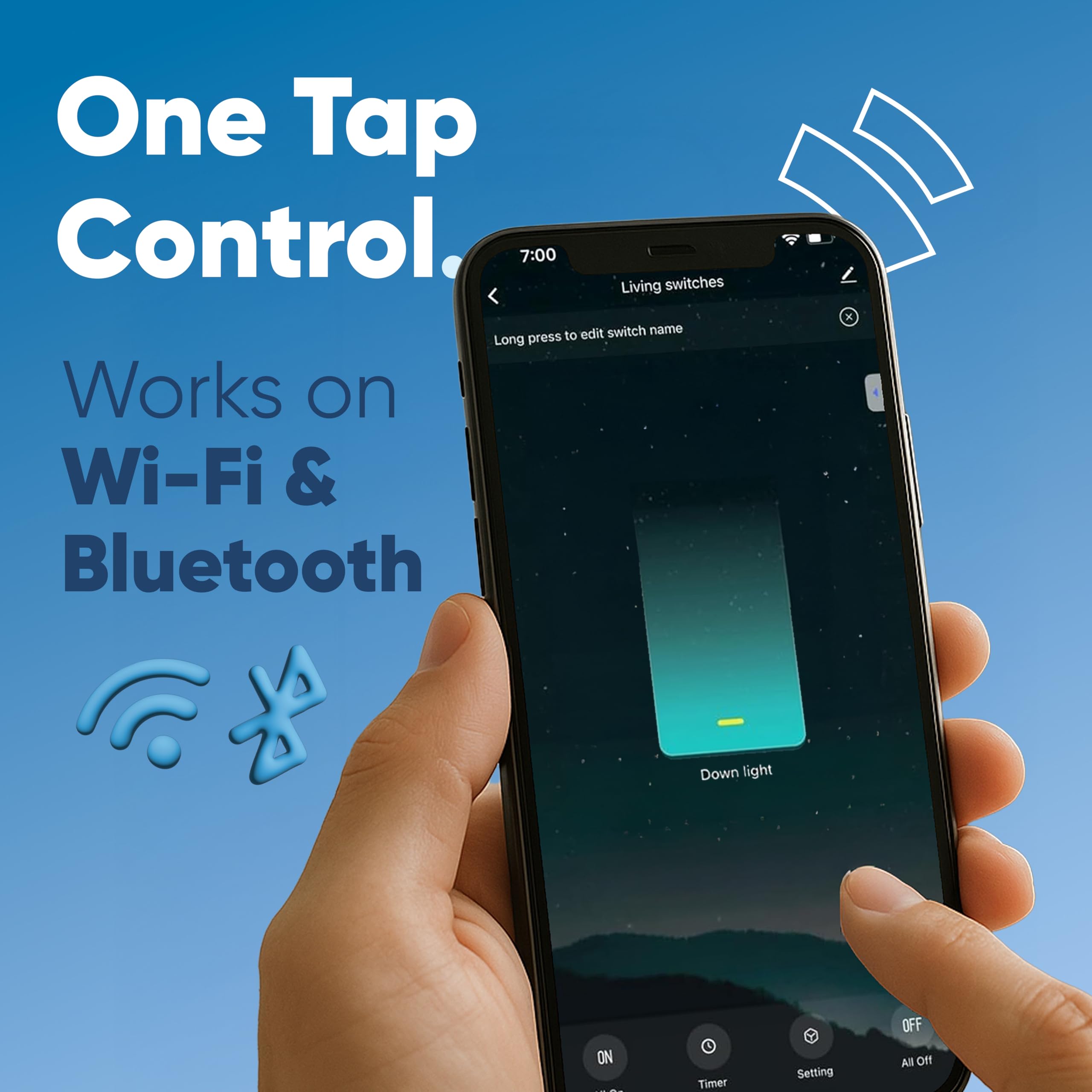 AZIOT Smart Touch Switch - Glass Design -3 AZIOT Smart Touch Switch - Glass Design -3