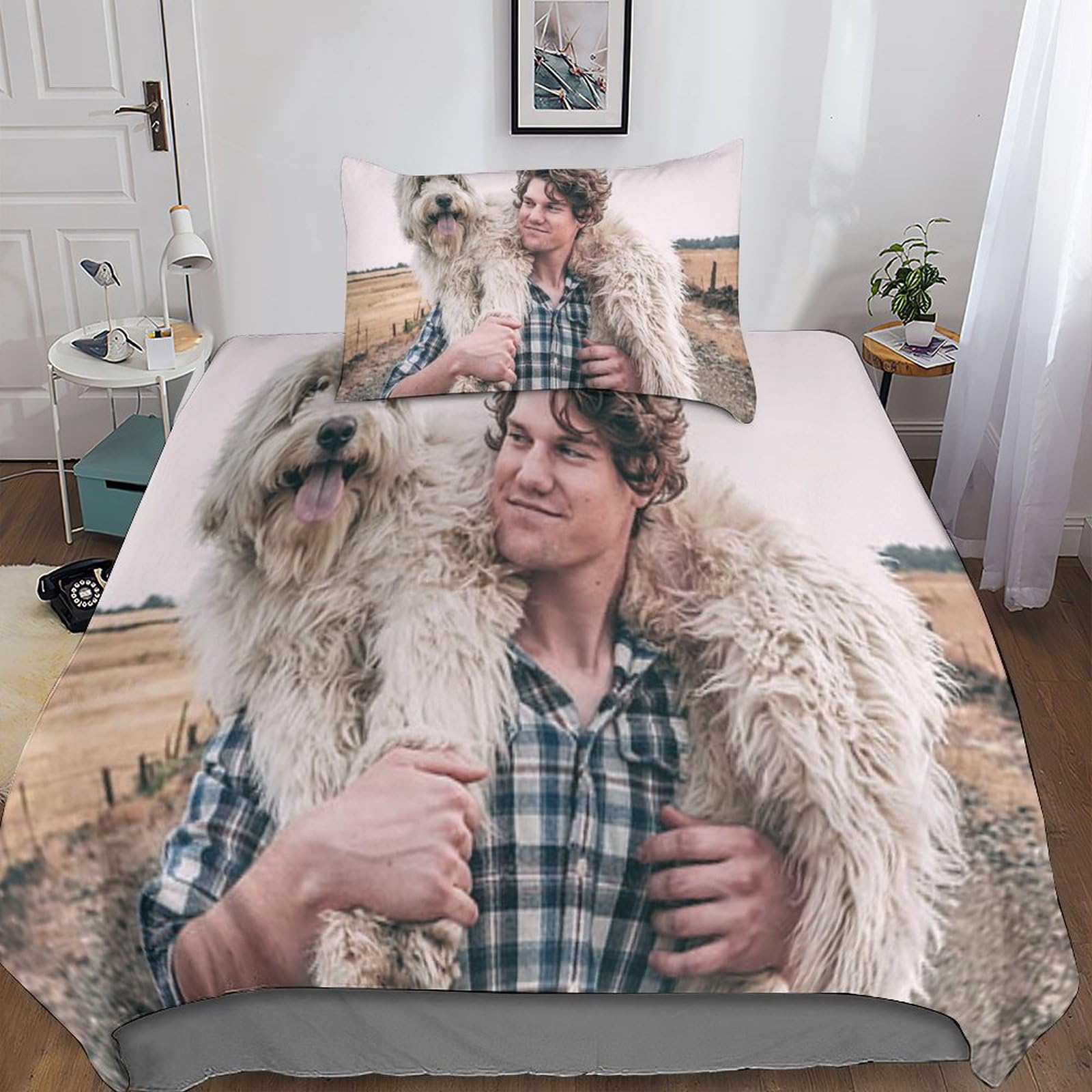 Housse de couette personnalisée avec photo : le cadeau idéal pour les amoureux des animaux