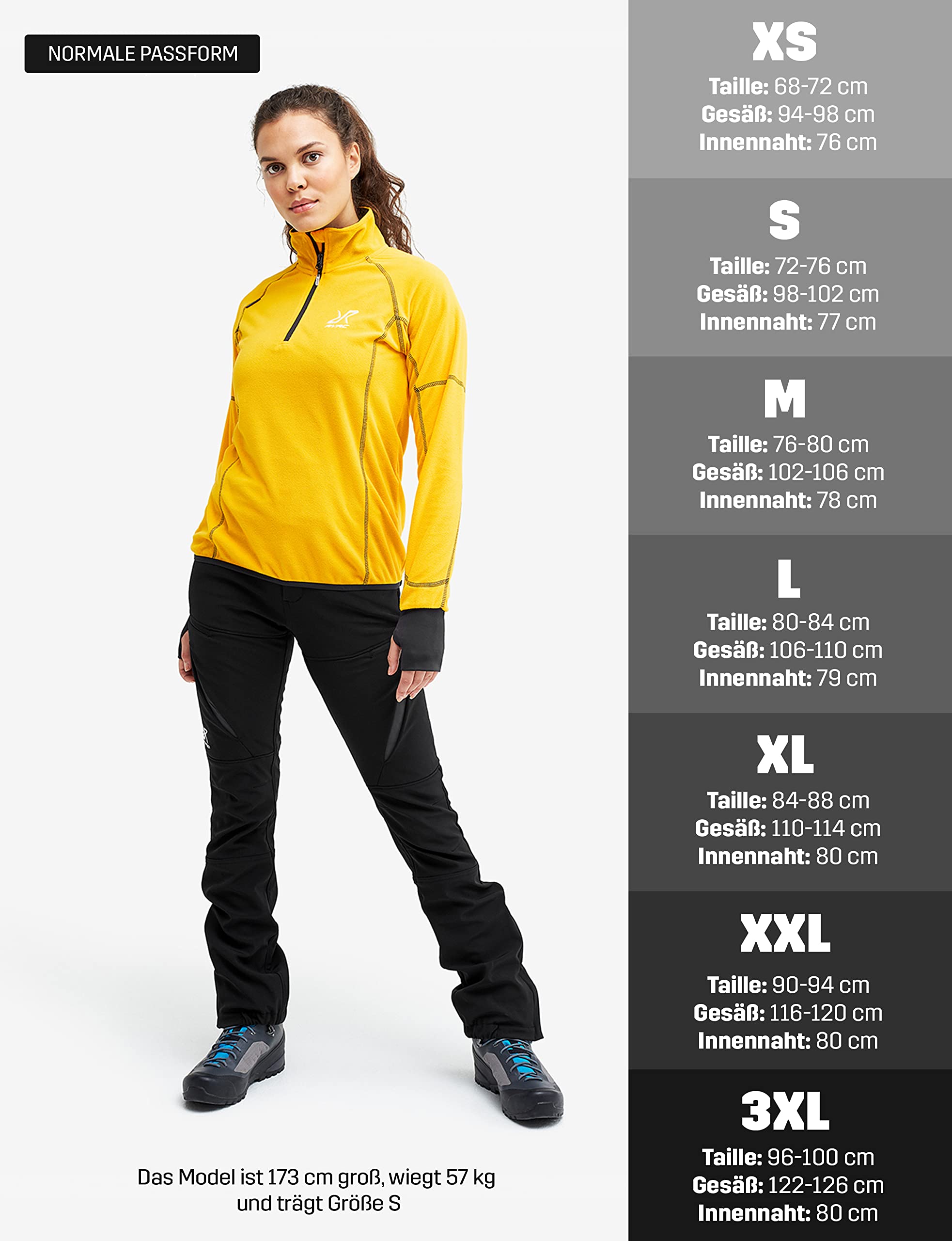 RevolutionRace Hiball Pants für Damen, Strapazierfähige und Atmungsaktive Hose für alle Outdoor-Aktivitäten