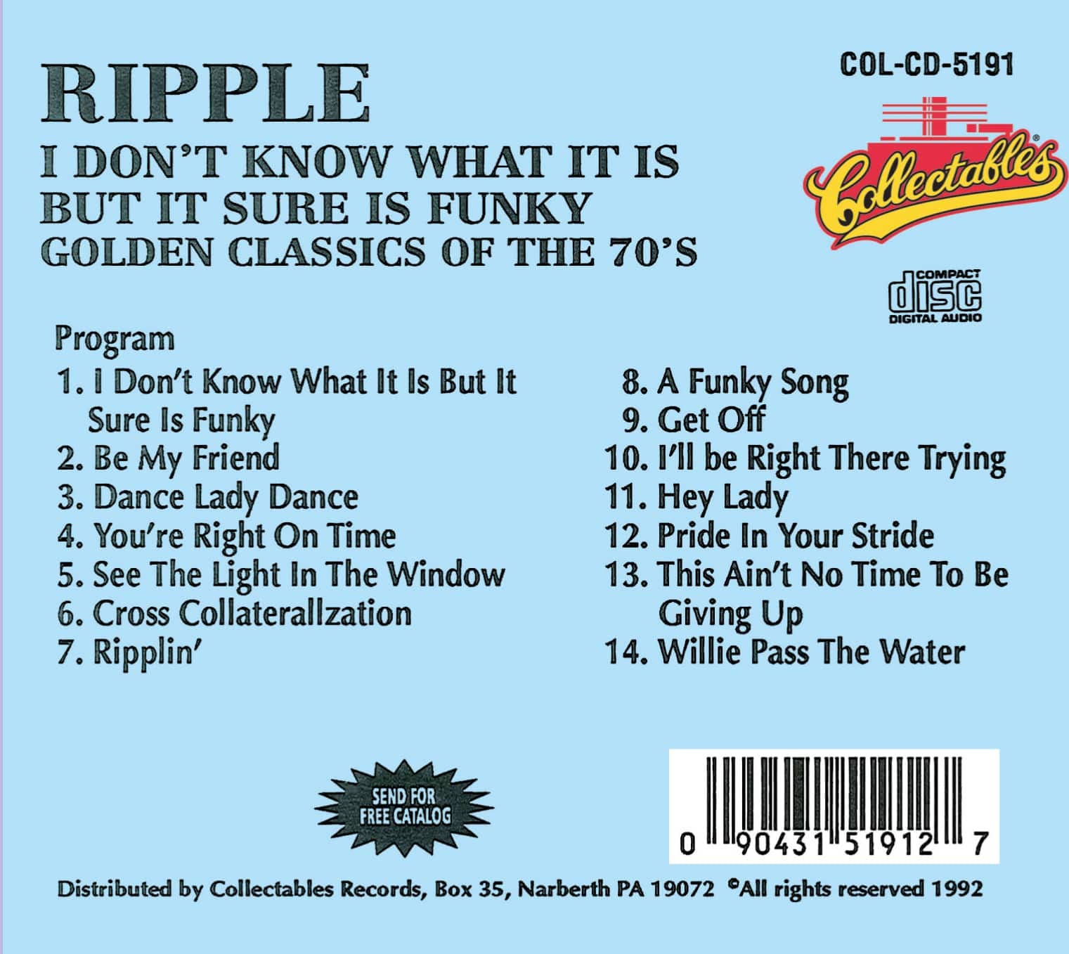 Golden Classics Of The 70's