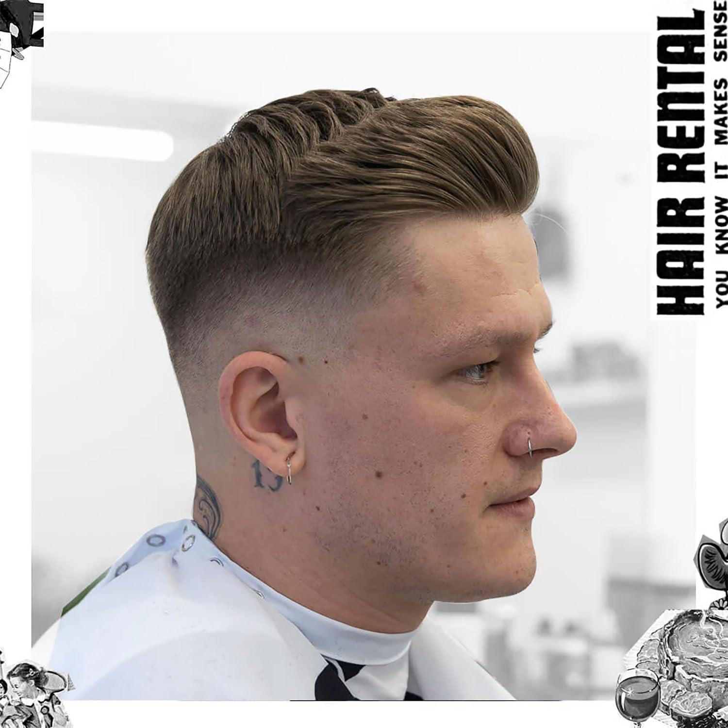 Uppercut Deluxe Quiff Roller For Hair Styling, Volumising Mens Styling Hair Brush to Lift the Hair with Spaced Ball Tipped Bristles to Prevent Pulling