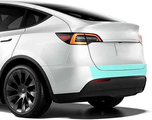 Película protectora transparente para maletero (PPF) para Tesla Model Y 10mil con recortes de sensor de estacionamiento (hasta noviembre de 2022)